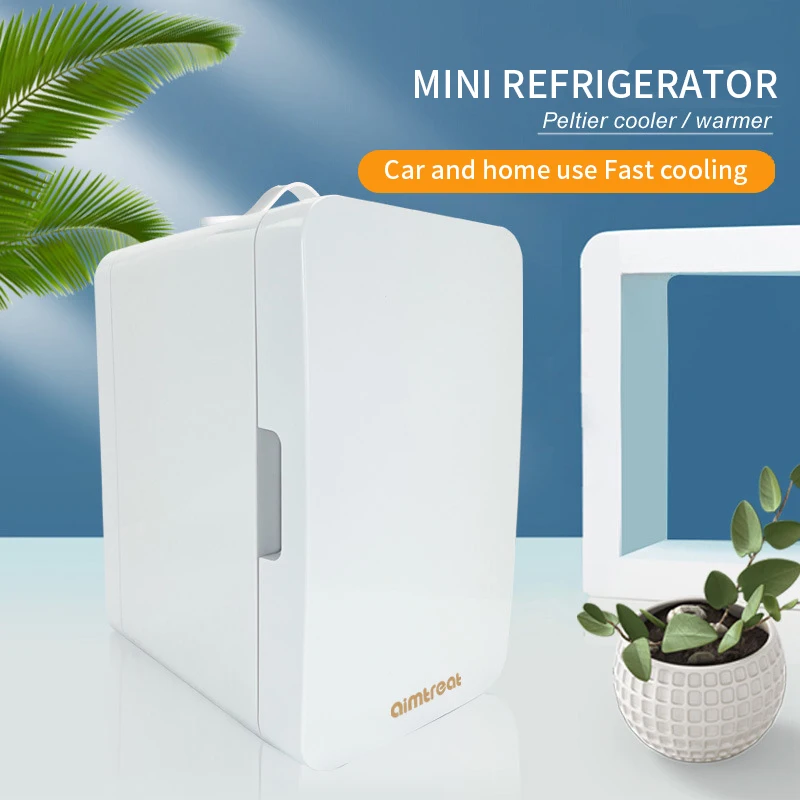 New 2024 Small private outdoor camping refrigerator student dormitory home car semiconductor portable small refrigerator