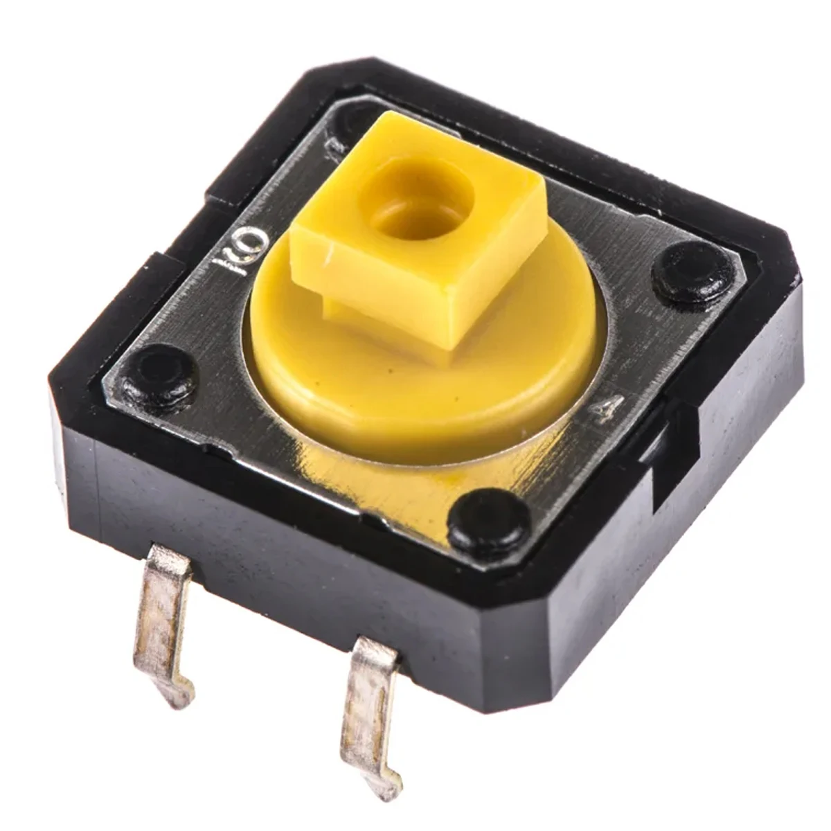 

Оригинальный RoHS B3F-4055 B3F 12*12*7,3 микросенсорный переключатель 12x12x7,3 мм, желтая квадратная головка с позиционирующей колонкой 24 В 50 мА