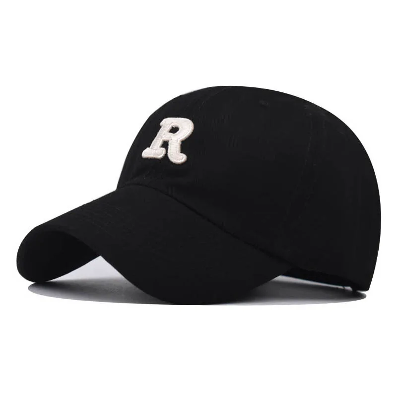 Baseball mütze Plus-Size-Hysterese nhut Big Yards Cap R Letter Cap Europäische Größe Sonnenhut Frühling Herbst Baseball mütze Sport mütze