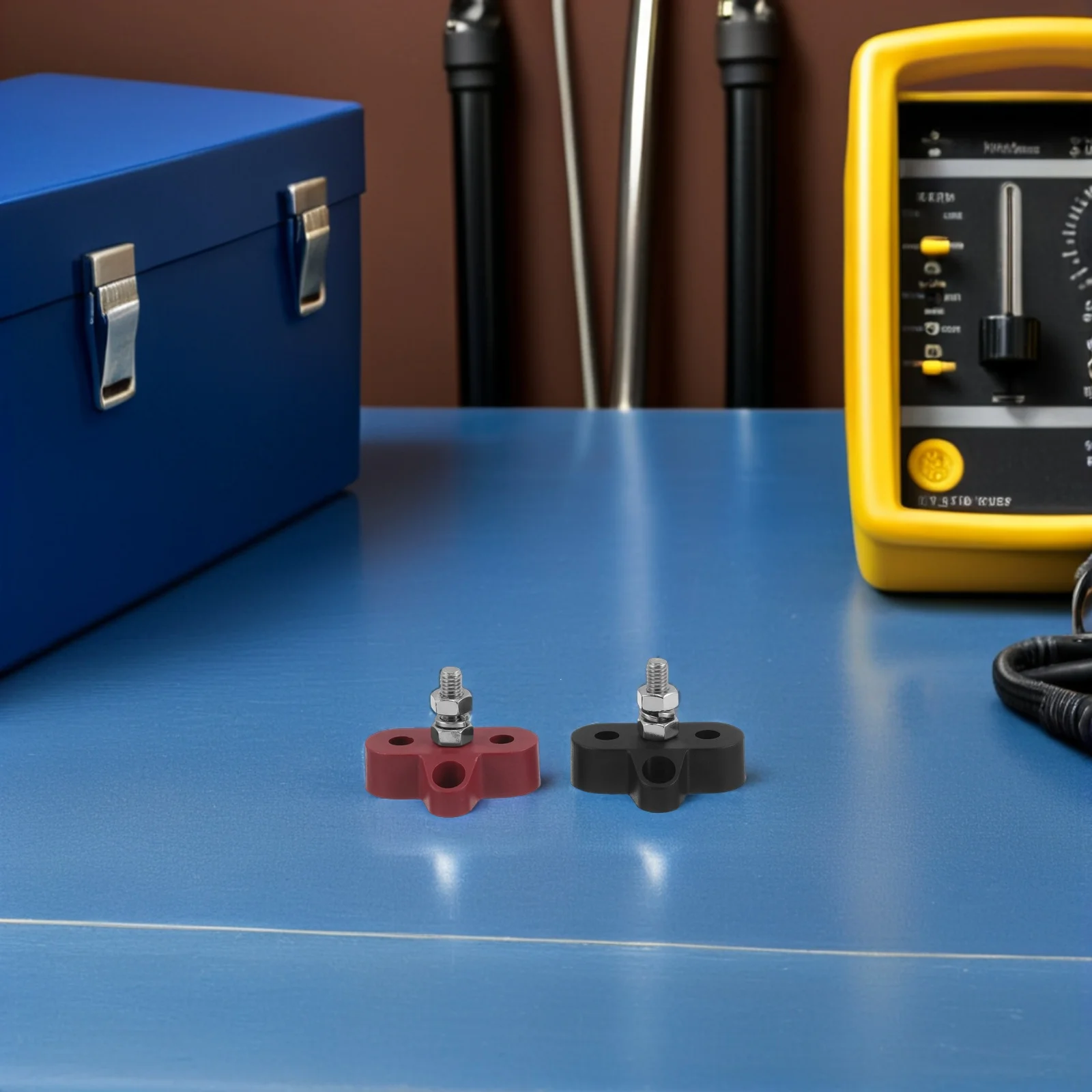 ขั้วต่อสายดินแบบเดี่ยว M6 สำหรับรถบ้าน รถบรรทุก เรือ รถยนต์ - ขั้วต่อทนการกัดกร่อนสำหรับรถยนต์