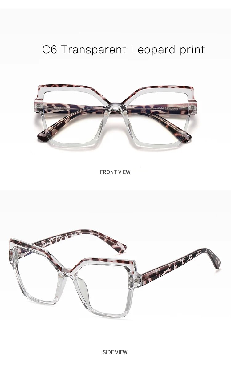 Legierung Rahmen Brille Vollrand Brillen Frauen Frühling Scharniere Kurzsichtig Oculos De Grau Brille 95977 – Detail 19