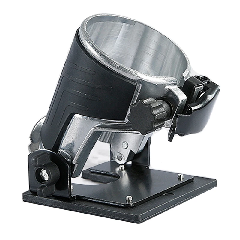

Edge Cutter Trimming Machine Base Aluminum Alloy Wood Router Trimmer Base Multifunctional for Wood Processing Cabinet Processing