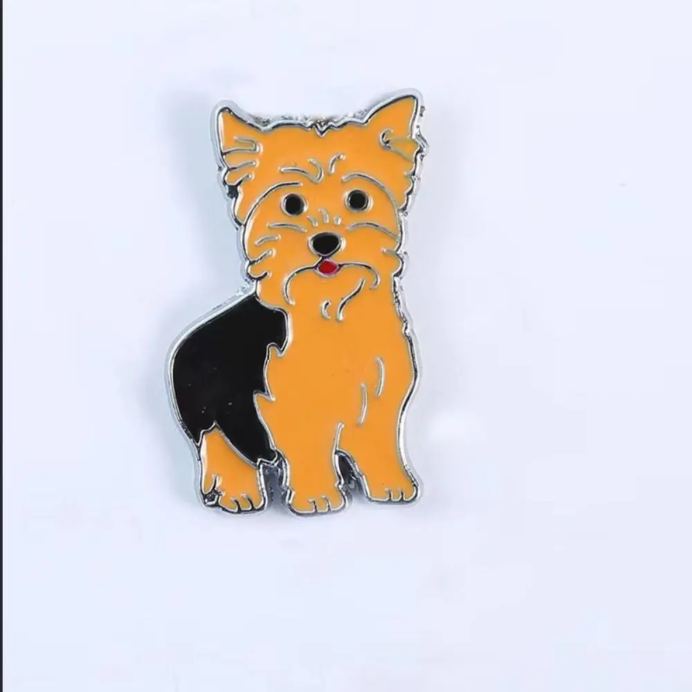 

Clothing Accessories Cartoon Dog Pet Dog Brooch Animal Husky Dog Animal Enamel Pins Bulldog Funny Cartoon Metal Badge Coat