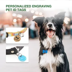 DOUBLENEW-Mini Laser Engraver & Cutter لعلامات تعريف الأليفة ، Bluetooth اللاسلكي والنوع C ، أدوات النقش عالية الدقة ، المنطقة 3W ، 98 × 88 مم أعلى 6 مبيعات لآلة نقش النسيج بالليزر - رقم 4