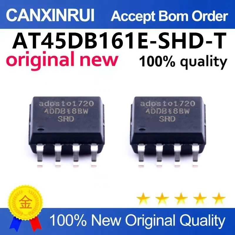 (5pcs-100pcs)Brand new original AT45DB161E-SHD-T 45DB161E SMT SOP8 storage integrated chip
