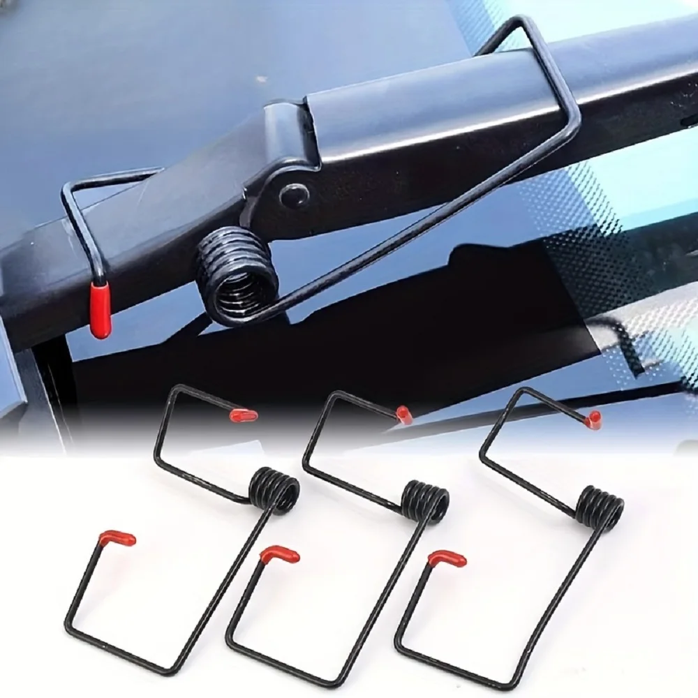 2pc  Car Wiper Booster Spring Universal Intelligent Wiper Arms Alloy Rubber Windscreen Wipers Spring Auto Replaceable Parts Tool