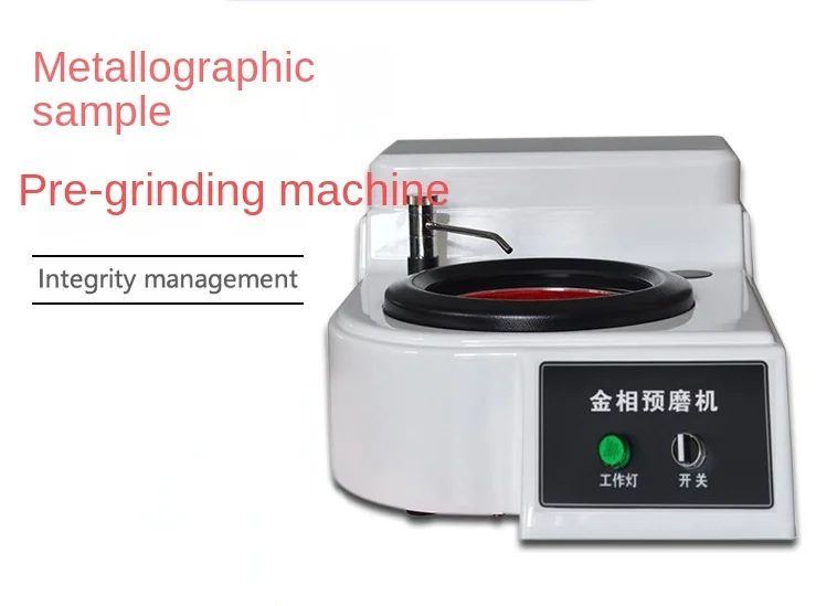 Metallographic Premilling Machine Single Disc Metallographic Test Pre-Grinding Polishing Machine Sample Pre-Grinding Machine