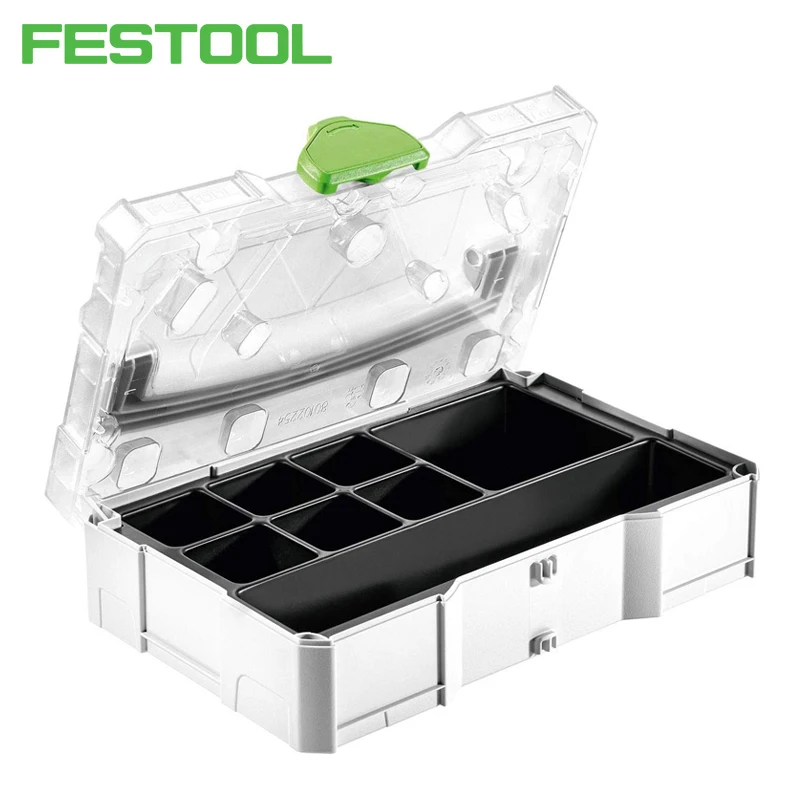 FESTOOL 203821 Systainer SYS Mini with Insert 1TL TRA UNI Accessories Box