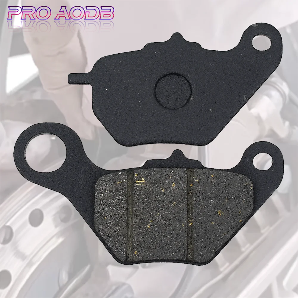 For HONDA YAMAHA duke 200 CA 250 MIO W 125 T 2000 F 150 AVENUE 125 PXC 2018 CBR250 Motorcycle 1 Pair semi-metal type Brake Pads