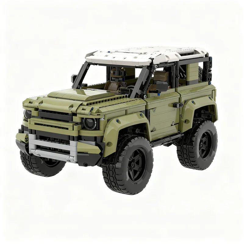 2273pcs MOC Land Rover Defender RC Model Building Blocks Construction Creative Birthday Brick Kids Education Christmas Gift Toy