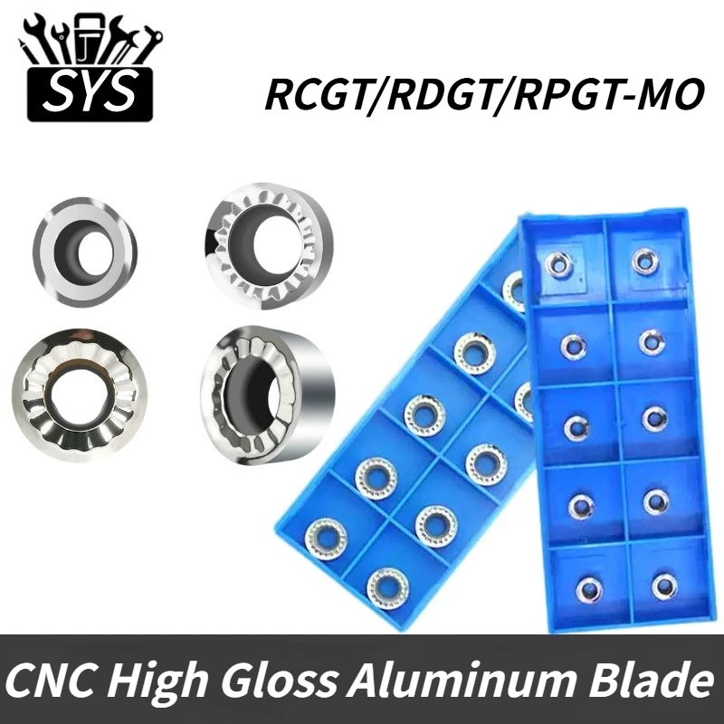

Алюминиевая вставка RDGT RPGT RCGT0803 RCGTO501-MO RCGT0602-MO RCGT0702 Твердосплавный концевой фрезерный инструмент Токарный инструмент с ЧПУ