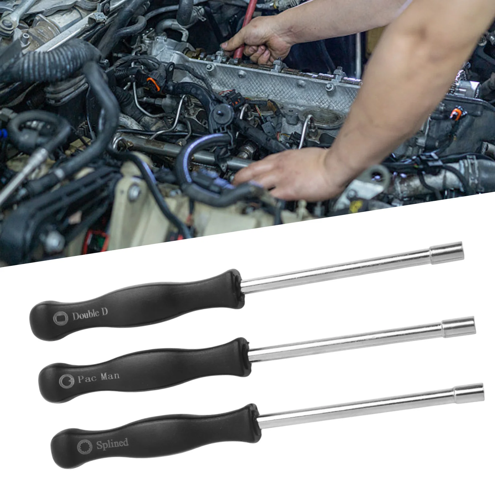 

3 шт. отвертка для регулировки карбюратора двойной D шлицевой 21 т инструмент для ремонта карбюратора для бытовых большинства 2-тактных двигателей