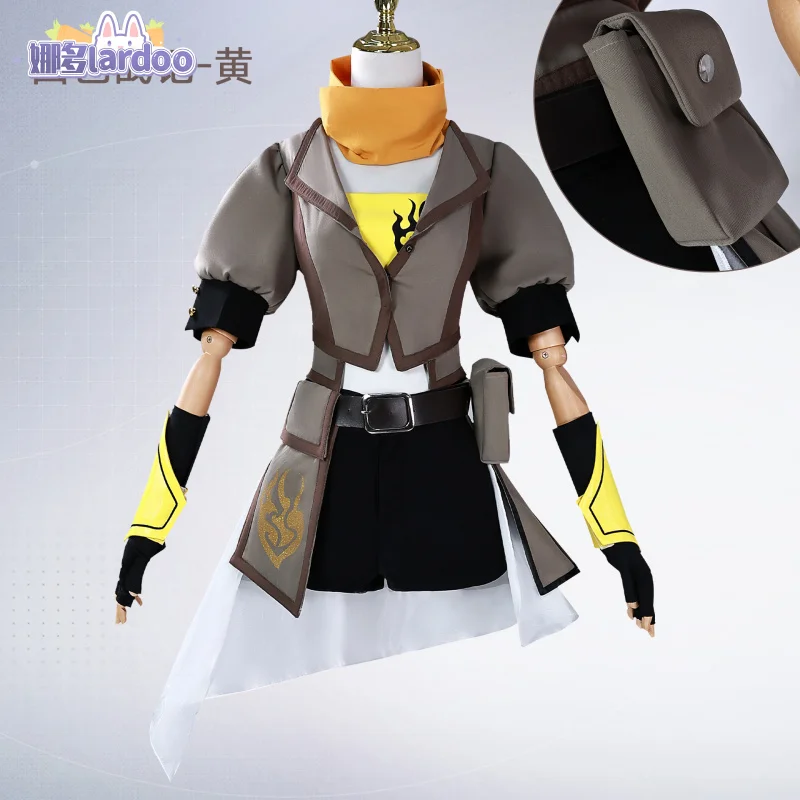 

RWBY Yellow Yang Xiao Long Cosplay Costume Uniform Halloween Carnival Party Christmas Play Role Clothes Clothing for Women