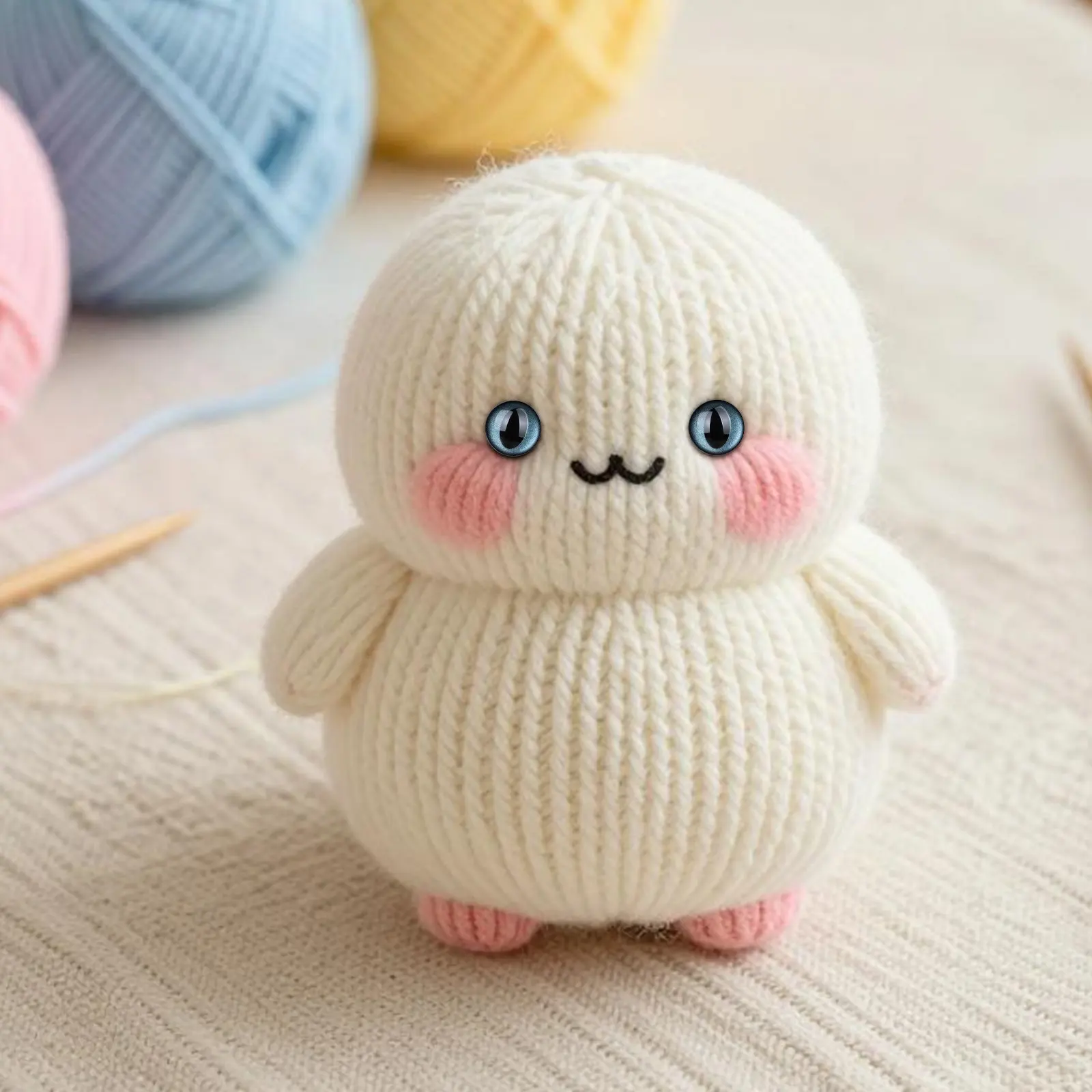 

40Pcs Iridescent Cat Eye Balls Safety Eyes for Crochet Stuffed Animals Craft Supplies Realistic Craft Eyes for Amigurumi DIY