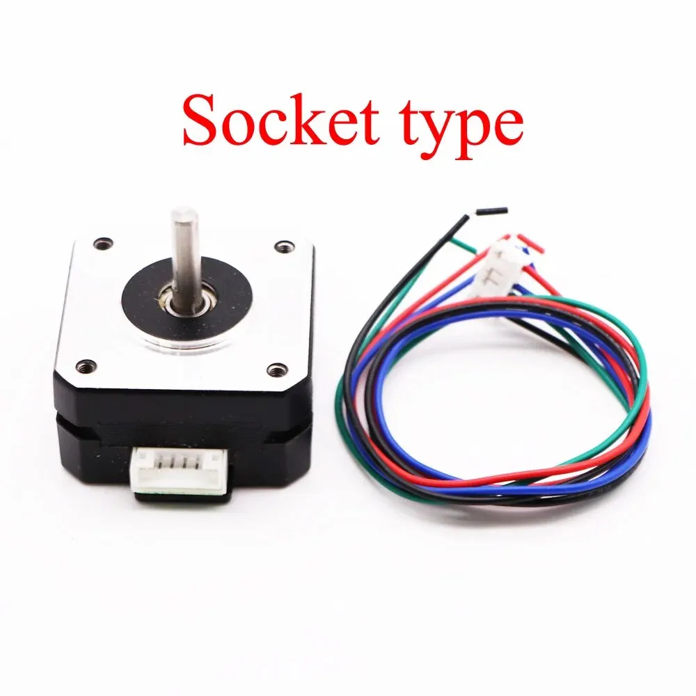 Nema 17 Stepper Motor 0.13N.m 1.0A Phase 42 Stepper Motor 17HS08-1004S 42* 20mm 3D printer CNC Engraving Milling Machine