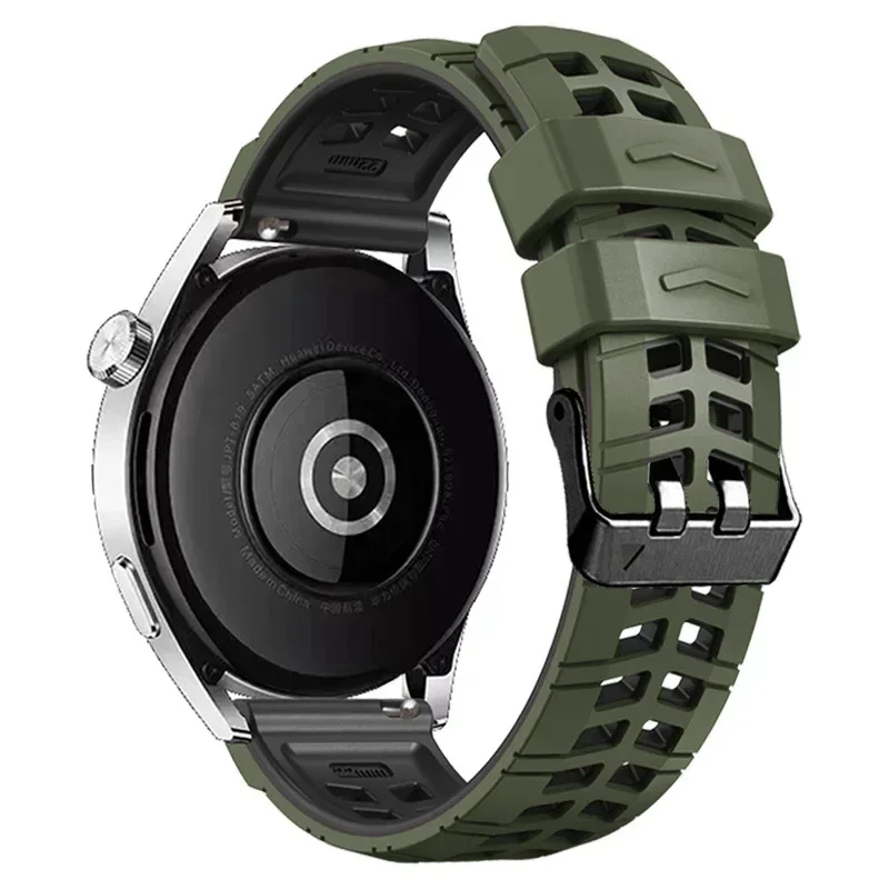 22mm Soft Breathable Silicone Strap for Zeblaze GTS 3 Plus Sports Watch Band Correa for Zeblaze GTS 3 Plus Accessories image 2