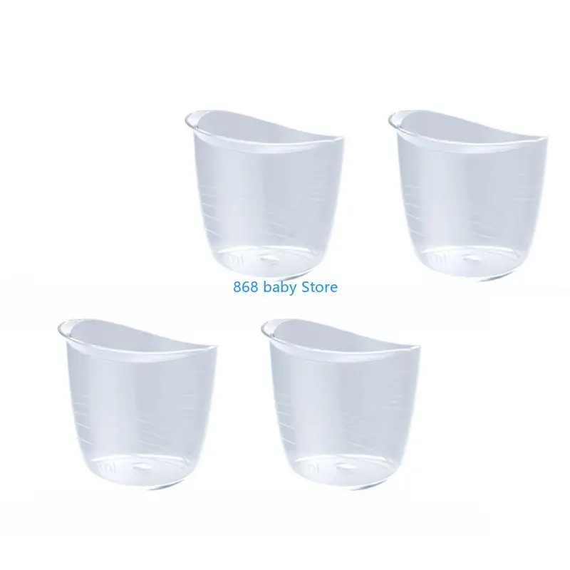 

29EE Pack of 4pcs Newborns Feeding Cup Baby Cup Feeder Supplement Bottle Cup