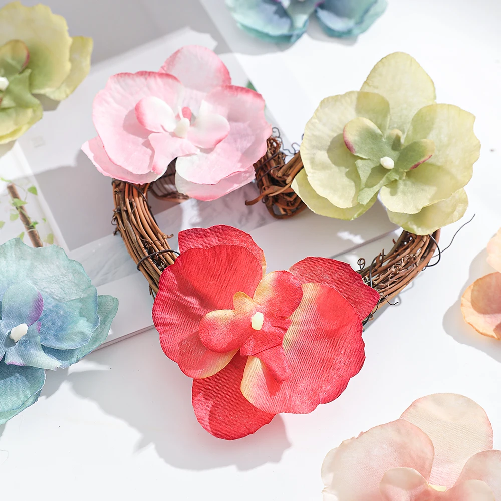 10 قطعة رؤوس الزهور الاصطناعية 8 سنتيمتر الزهور وهمية للمنزل غرفة ديكور حديقة الزفاف الديكور لوازم الحفلات جارلاند اكسسوارات