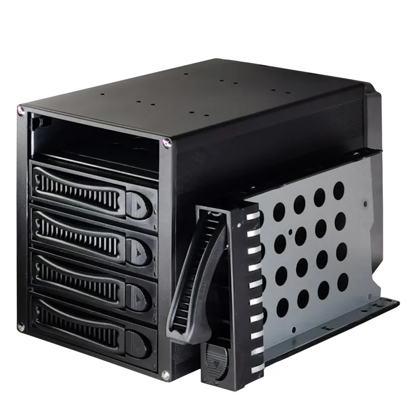 3-to-5 hard drive module, hot swappable hard drive rack, optical drive cage, hot swappable hard drive case SATA/SAS