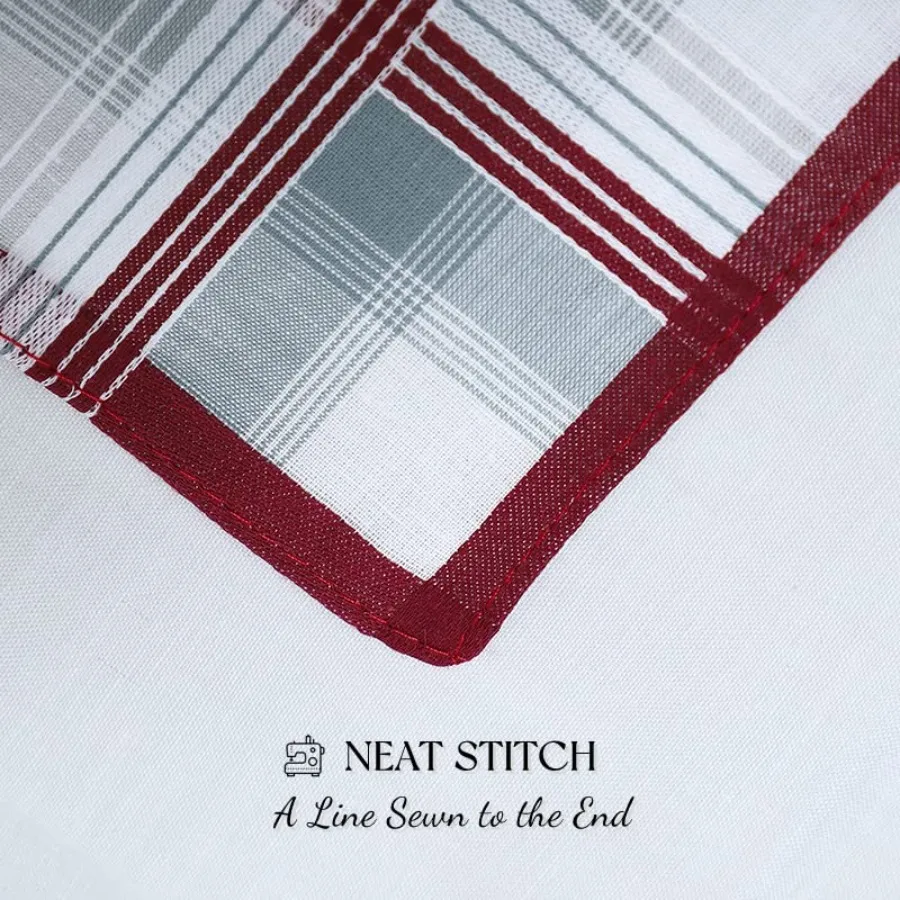 Большие 16-дюймовые мягкие хлопковые носовые платки для мужчин с элегантным узором разных цветов, идеально подходящие для официальной одежды, деловых встреч