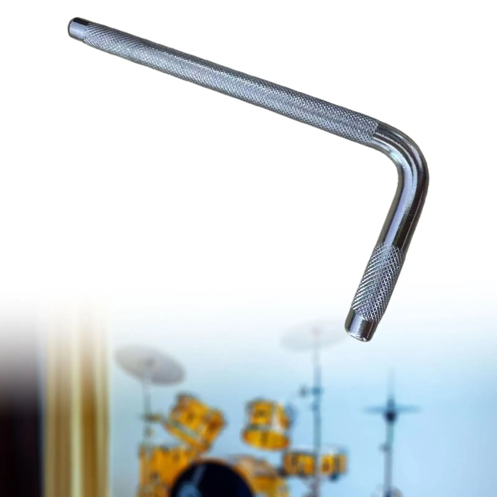 Drum Mounting Clamp L Rod Extension Bracket Part Metal Percussion Accessory for Drum Set and Cymbal Holder