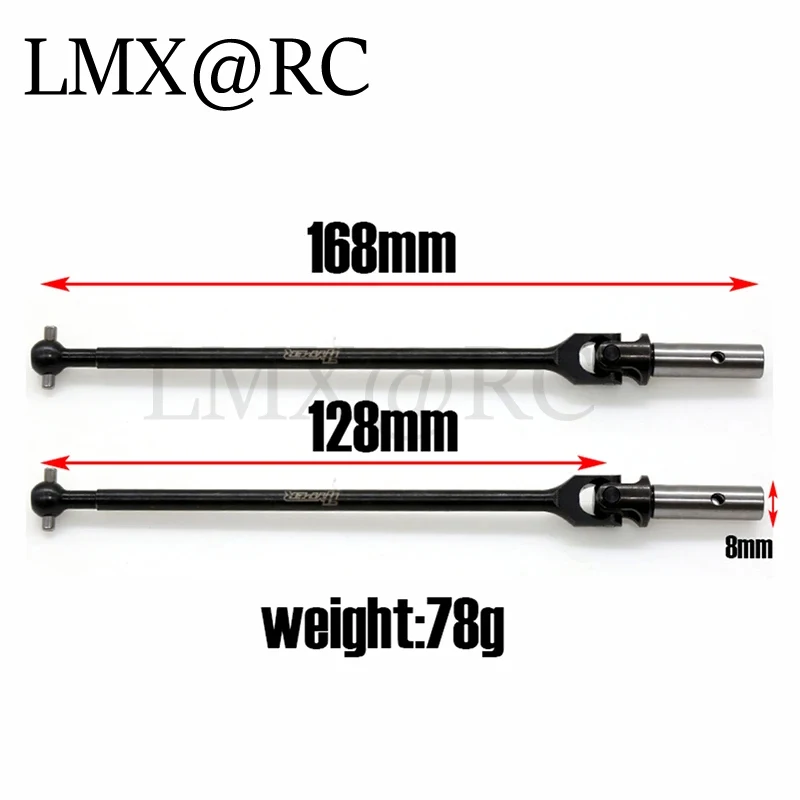 2 قطعة معدنية أمامية/خلفية Cvd (Pr) HOP-0083N لشاحنة Hobao Hyper Mt Plus MT PLUS 1/8