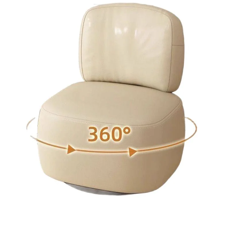 Single sofa chair cream wind, small sofa backrest small chair, living room balcony leisure chair sofa chair