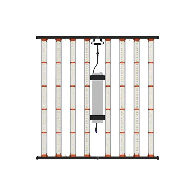 

Premium 800W LED Grow Light for Plants High PPF Spectrum Bloom Application COB Chip Red IP65 Rating Aluminum Body 720W Output