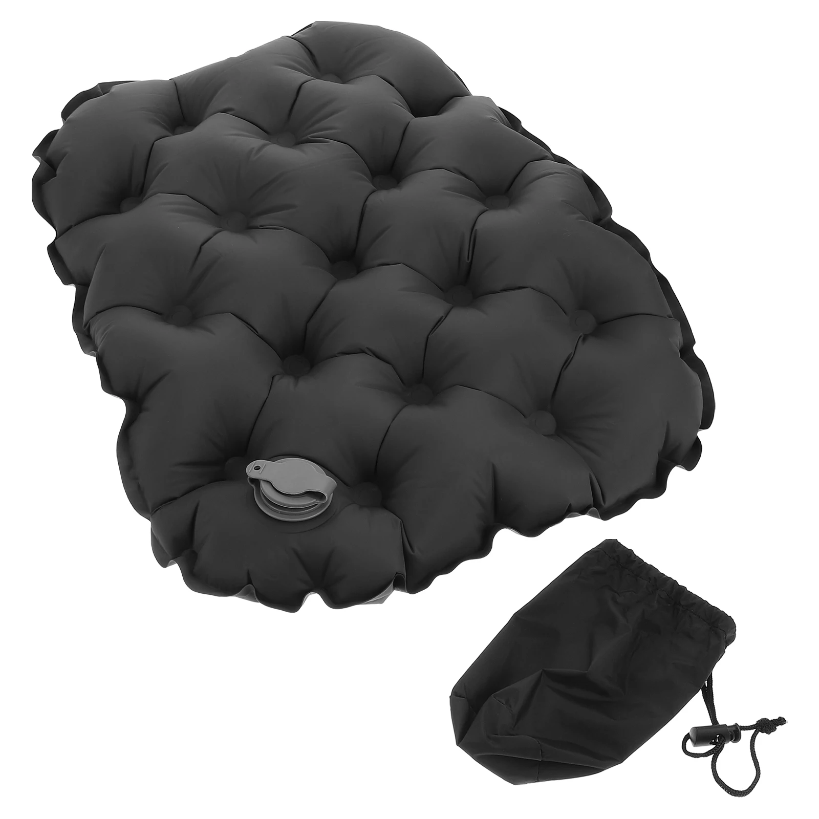 

1PC Outdoor Inflatable Cushion Lightweight Foldable Camping Mat TPU Seat Pad Boat Stadium Travel Hiking Durable Quick Comfort