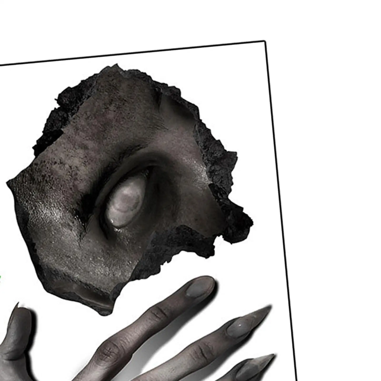 Toilet Decals Sticker Halloween Decoration Scary Hand for Bathroom Halloween