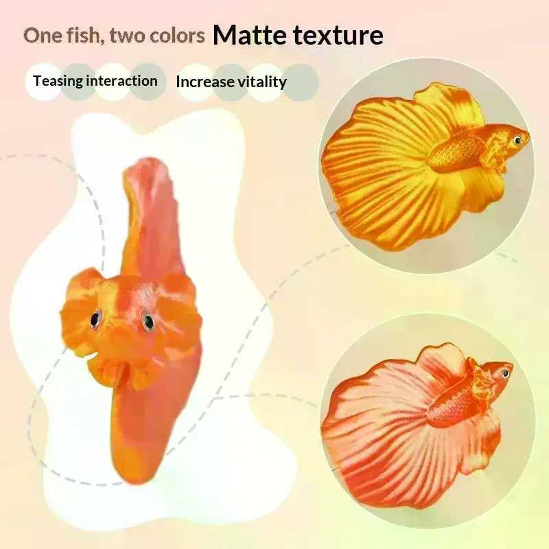 Colorful Aquarium Betta Training Wand Plastic Playing Stick Active Healthy Betta Fish Equipment Resin Decoration Fish Stick