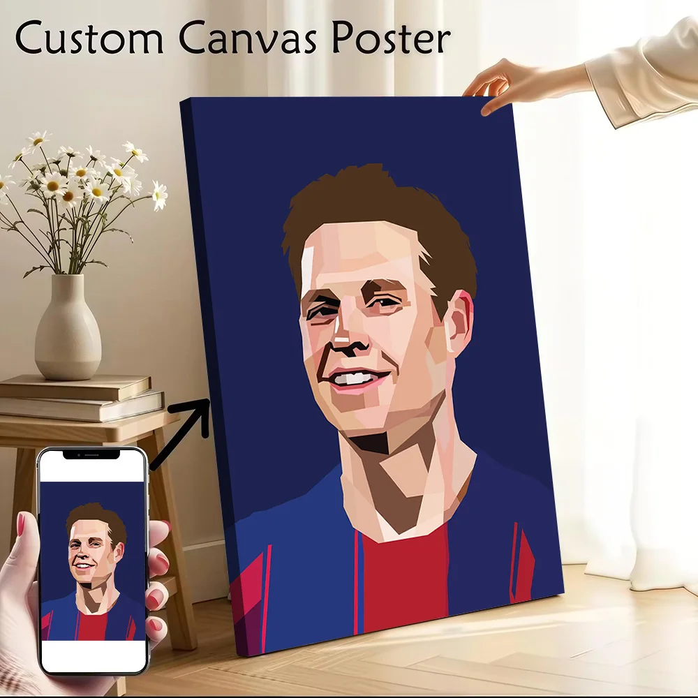 Total Control – Modern Midfield Architect Printed Canvas Wall Art Customizable Paintings Poster Perfect Gift for Vintage Decor
