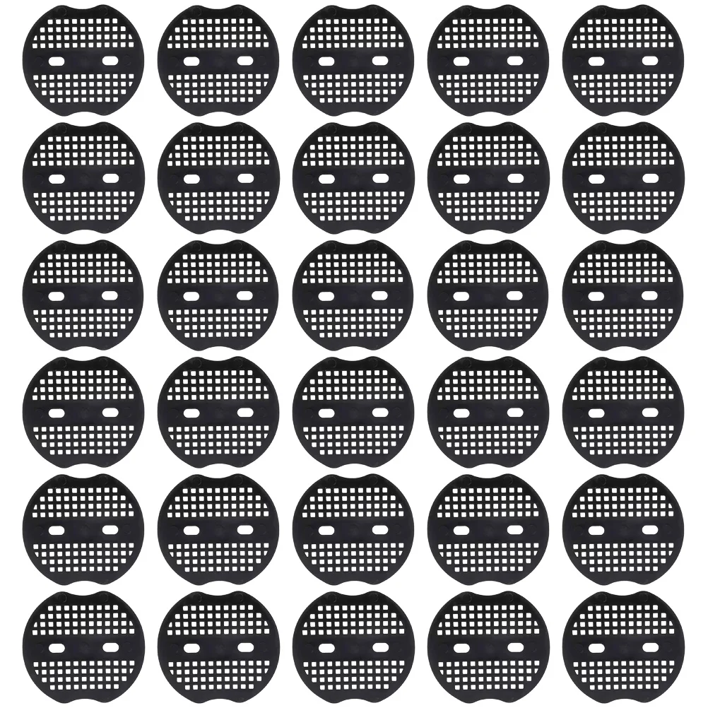 

100 Pcs Gardening U-shaped Nail Hole Mesh Mounting Pad Barrier Stakes Gasket Staples Washer Control Gaskets Pp Yard