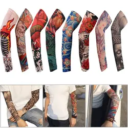 1 Stück wärmer neue UV-Schutz Basketball Outdoor Sport Arm abdeckung Sonnenschutz Tattoo Arm Ärmel Blume Arm Ärmel