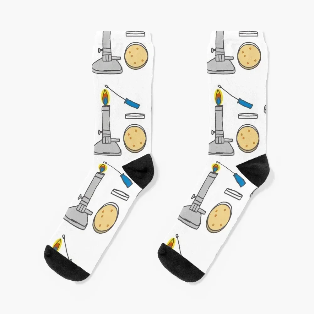 

Microbiology Lab Socks gifts japanese fashion cotton funny sock Socks Men Women's