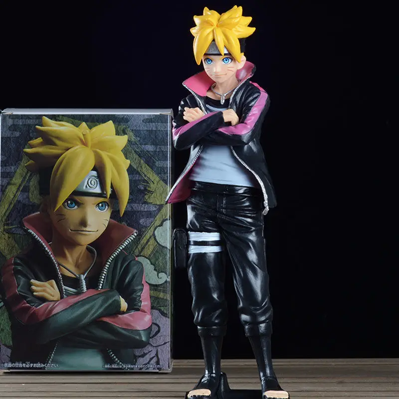 Naruto Anime Palmare Vortis Boruto Giocattolo Modello Studente Scrivania Statue e Ornamenti da Collezione Giocattoli per Bambini