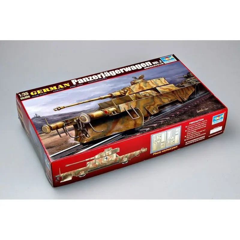 

Trumpeter 00369 1/35 German Panzerjagerwagen w/Panzer IV turret Vol.2 - Scale Model Kit