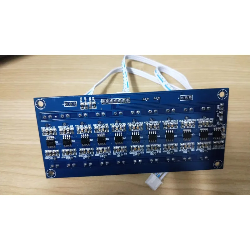 10-segment Stereo Two-channel Ten-segment EQ Equalizer Tone Board Dual Power Supply Audio Pre-board Front Panel