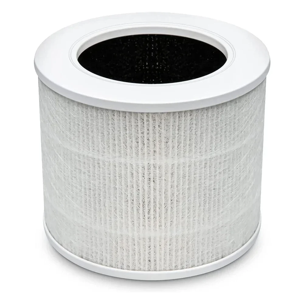 Air Purifier Filter for LEVOIT Core Mini Air Purifier Filter 3-in-1 Ture HEPA High-Efficiency Activated Carbon, Core Mini-RF