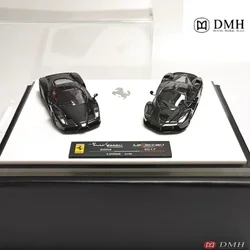 DMH 1:64 Limited edition Prance Rafa Enzo full carbon chameleon set resin miniature simulation model, adult static decoration