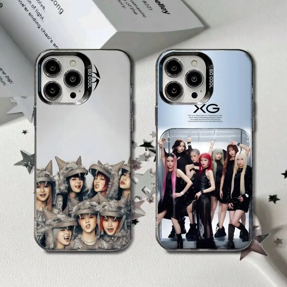 

JPOP XG GALA Maya Phone Case For iPhone 16,15,14,13,12,11,8,7,Pro,Max,Plus,Mini,XS,SE Black Matte Hard