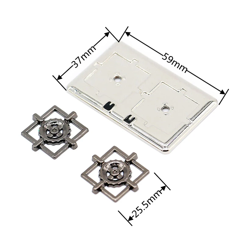 Ustensiles de cuisine miniatures pour la décoration de la maison, accessoires de bricolage mignons, mini maison de courses, modèle de cuisinière à gaz, adapté au beurre, 1 ensemble