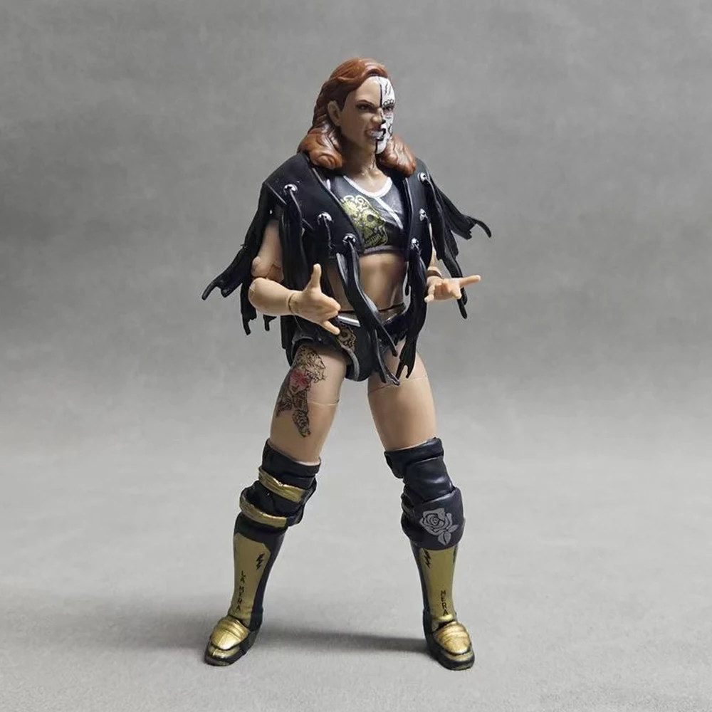 Original DA 6.5'' Thunder Rosa Stardust Figura Challenge Arena Wrestling Gladiator Moving Figure