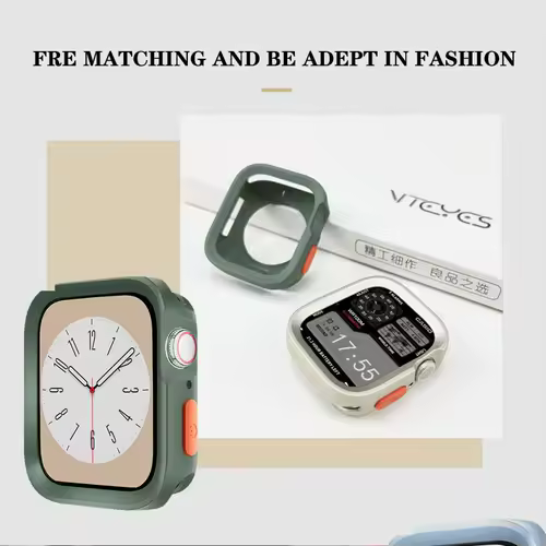 Bumper Soft Silicone Case For Apple Watch 11 10 9 8 7 6 SE 5 Anti-drop Matte Cover For iwatch 49mm 41mm 42mm 46mm 40mm 44mm 45mm - Image 6
