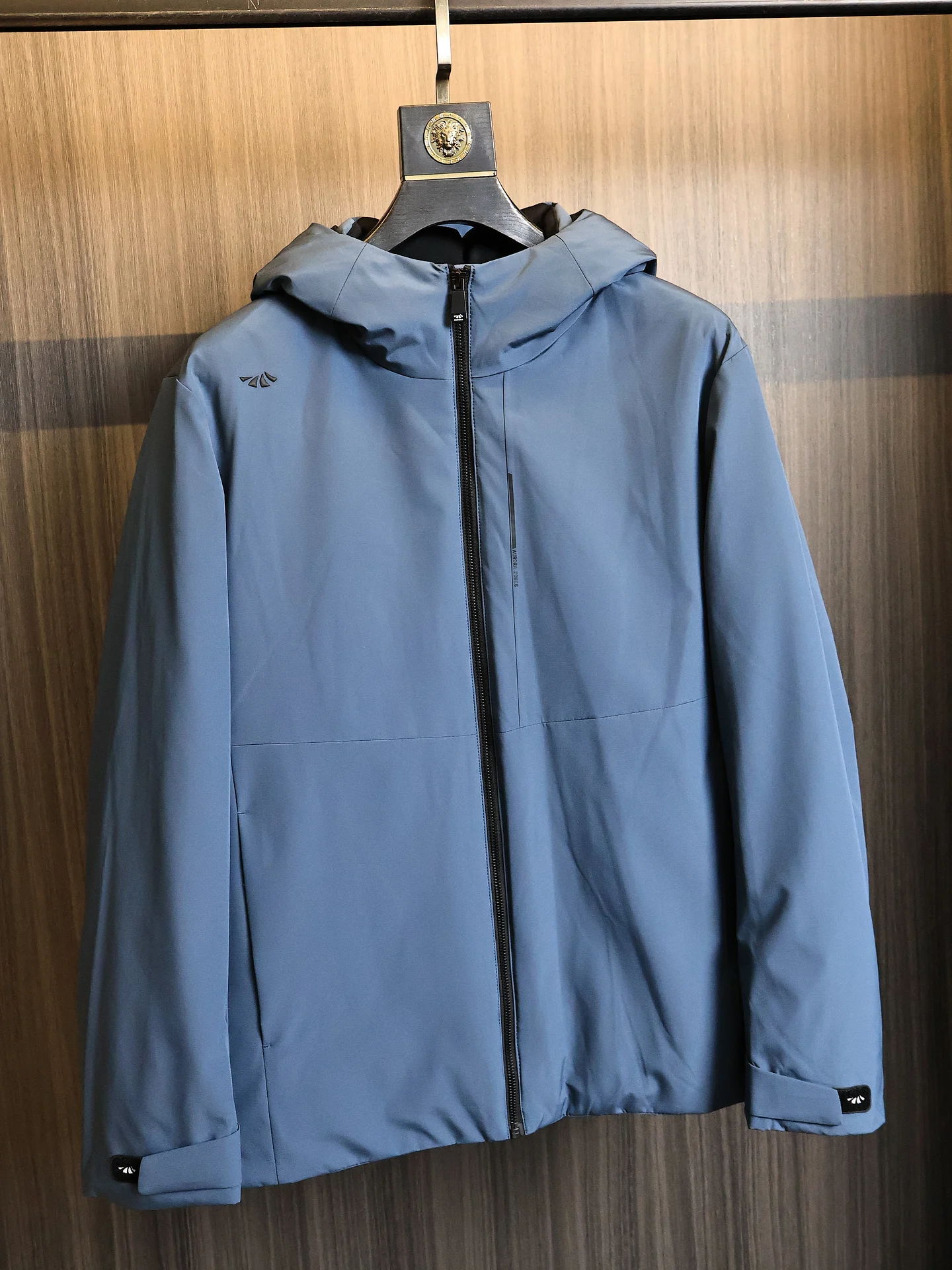 Thermal Retention Windproof Waterproof Thickened Hooded Men's down Jacket Outdoor Fashion Urban Style Polyester Fiber