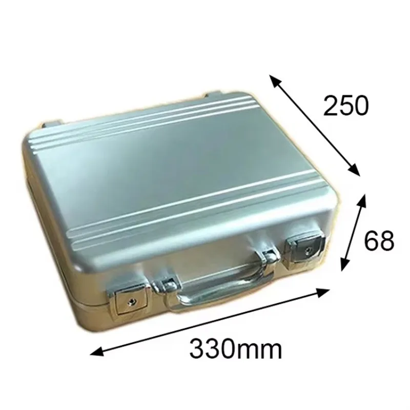 DPE033 factory wholesale price IP67 waterproof aluminum toolbox, aluminum suitcase 330 * 250 * 68mm