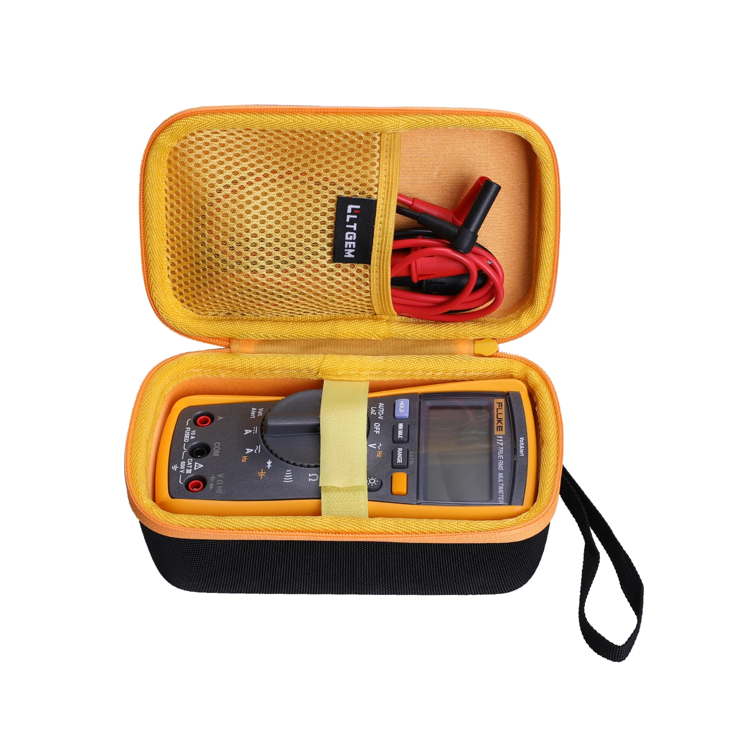 

LTGEM EVA Hard Case for Fluke 117 Electricians True RMS Multimeter/sperry DM 6400