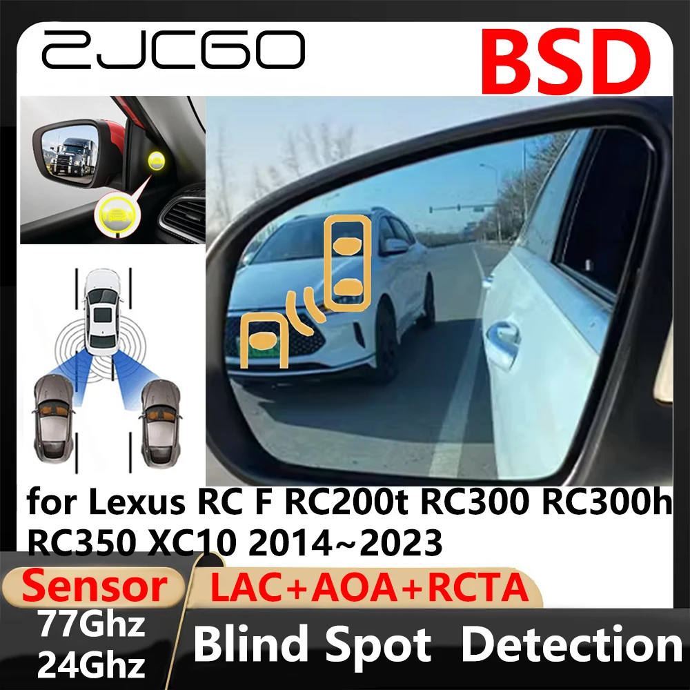 

BSD Blind Spot Detection Lane Change Assisted Parking Driving Warnin for Lexus RC F RC200t RC300 RC300h RC350 XC10 2014~2023