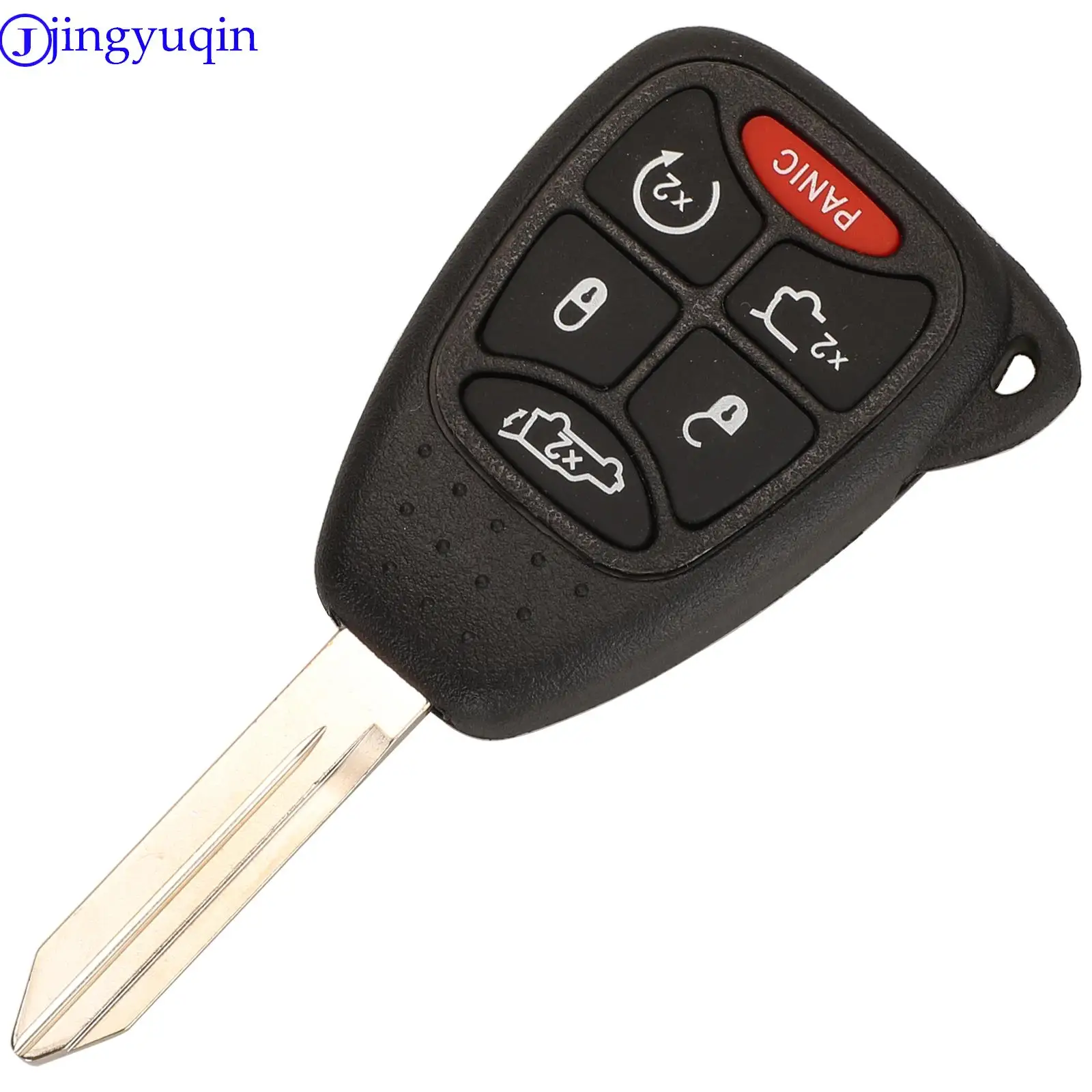 jingyuqin Car Remote Key Fob pcf7961/ID46 Chip OHT692427AA For Chrysler 200/300/300c PT Cruiser Sebring for Dodge RAM For JEEP