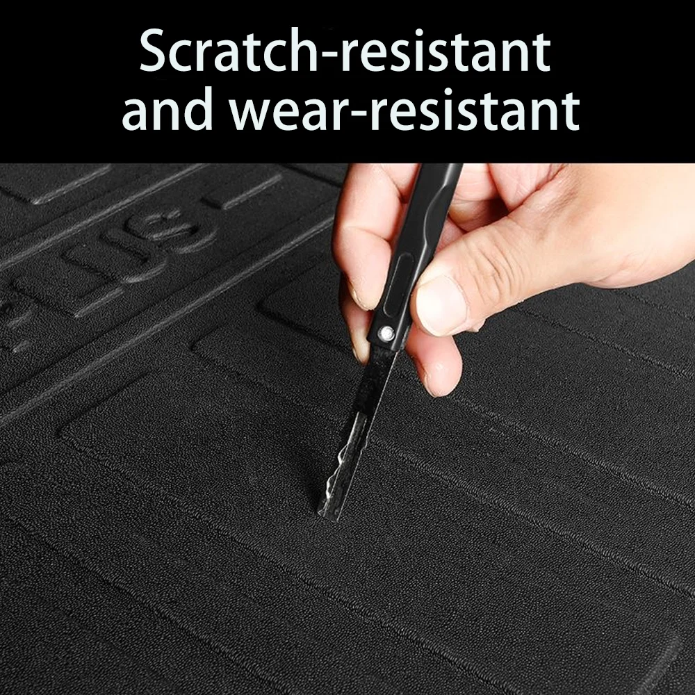 For Chery Tiggo 9 Ebro S900 2024~2026 2025 Car TPE Waterproof Trunk Mat Trunk Cover Anti-Scratch Protection Interior Accessories